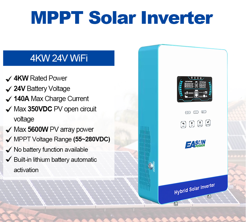 EASUN POWER 4KW Inverter 110V  - Pure Sine Wave Inverter recension och pris