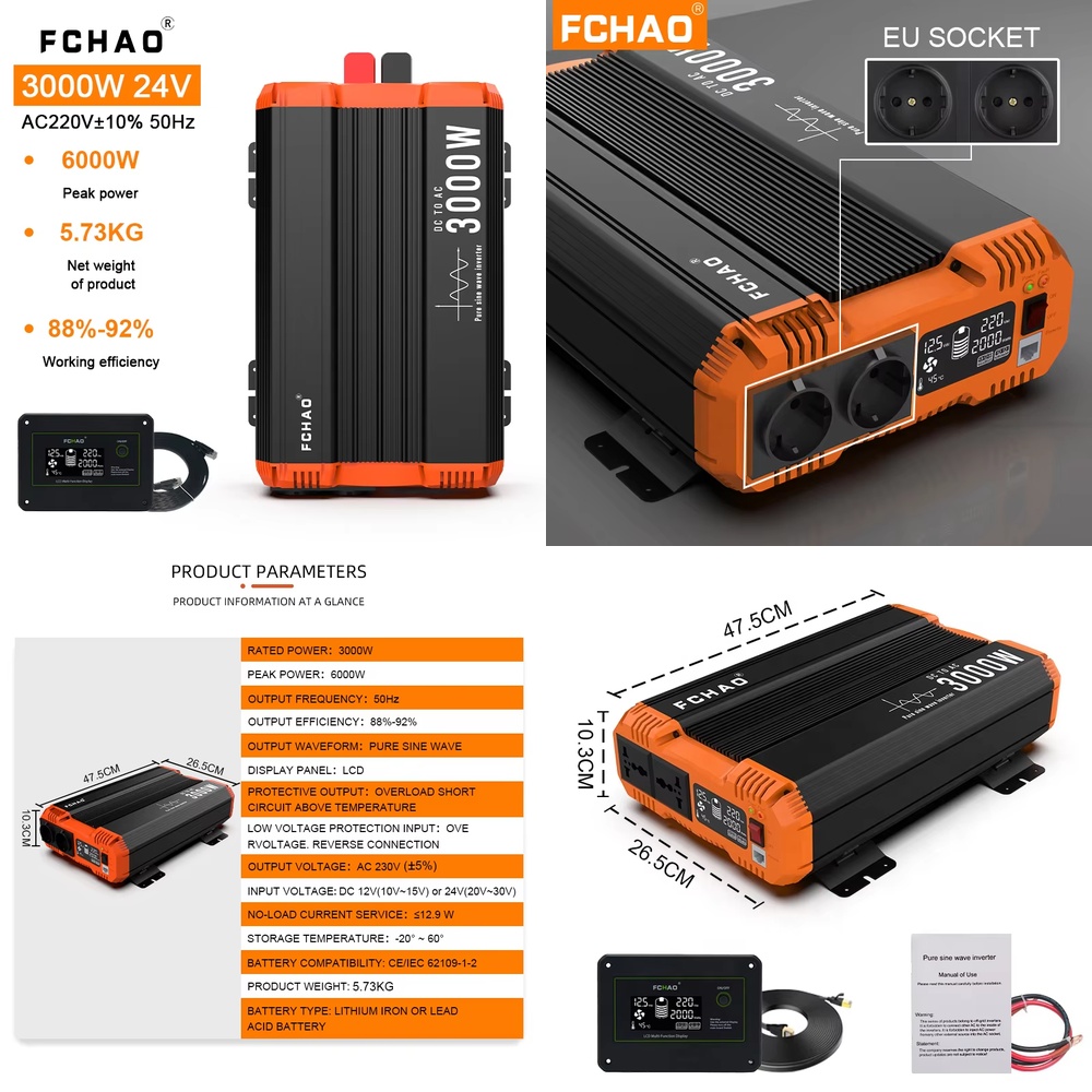 Pure Sine Wave Off Grid Invert - Pure Sine Wave Inverter recension och pris