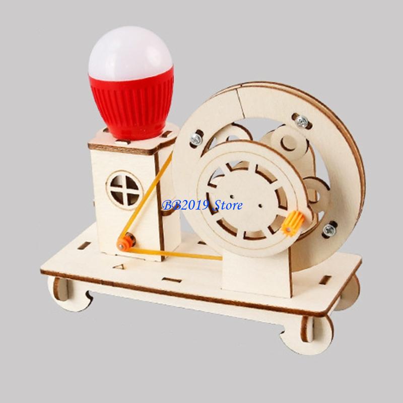 Q0KB Creative Wooden Hand Cran - Renewable Energy Growth recension och pris